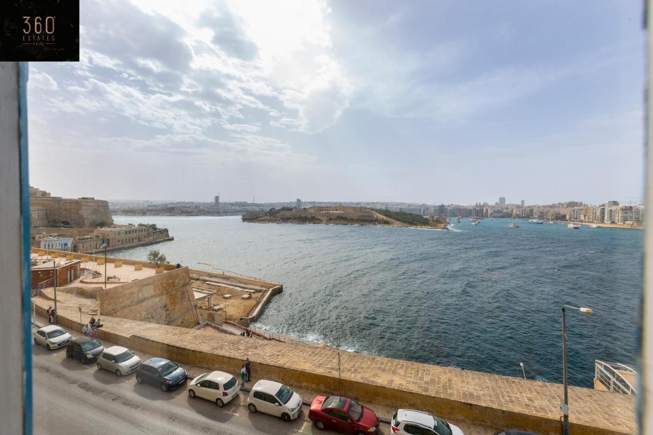 Seafront - Top Location, Top Floor With Wifi & Ac By 360 Estates Valletta Zewnętrze zdjęcie